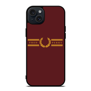 FRED PERRY LONDON LOGO iPhone 15 Plus Case Cover