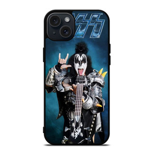 GENE SIMMONS KISS BASSIST iPhone 15 Plus Case Cover