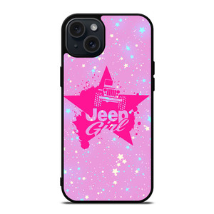 JEEP GIRL STAR LOGO iPhone 15 Plus Case Cover