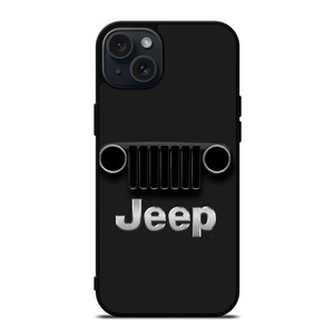 JEEP LOGO OFF ROAD CAR EMBLEM iPhone 15 Plus Case Cover