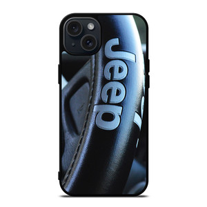 JEEP LOGO STEERING INTERIOR iPhone 15 Plus Case Cover