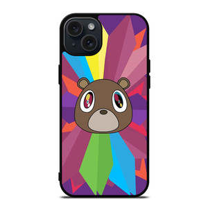 KANYE WEST DROPOUT BEAR FACE ICON iPhone 15 Plus Case Cover