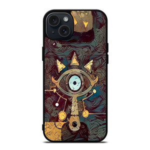 LEGEND OF ZELDA SHEIKAH SLATE EYE LOGO ART iPhone 15 Plus Case Cover