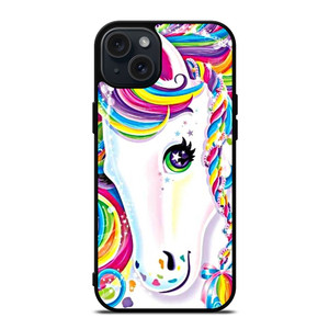 LISA FRANK UNICORN HORSE ART iPhone 15 Plus Case Cover
