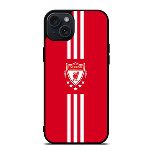 LIVERPOOL FC FOOTBALL CLUB LOGO ADIDAS iPhone 15 Plus Case Cover