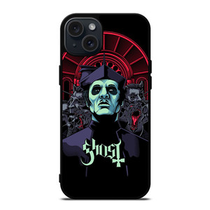 LOGO GHOST ROCK BAND ICON iPhone 15 Plus Case Cover