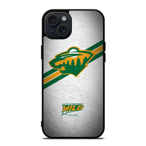 MINNESOTA WILD LOGO NHL HOCKEY TEAM ICON iPhone 15 Plus Case Cover