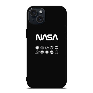 NASA LOGO PLANETS iPhone 15 Plus Case Cover