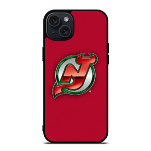 NEW JERSEY DEVILS HOCKEY TEAM LOGO iPhone 15 Plus Case Cover NEW JERSEY DEVILS HOCKEY TEAM LOGO iPhone 15 Plus Case Cover
