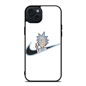 NIKE LOGO RICK AND MORTY iPhone 15 Plus Case Cover