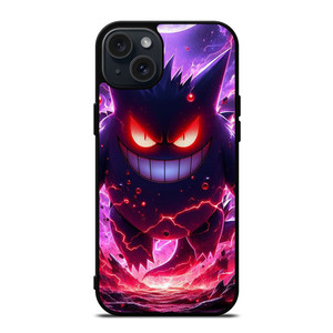 POKEMON GENGAR POCKET MONSTERS iPhone 15 Plus Case Cover POKEMON GENGAR POCKET MONSTERS iPhone 15 Plus Case Cover