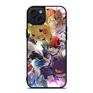 POKEMON POCKET MONSTERS CARTOON iPhone 15 Plus Case Cover POKEMON POCKET MONSTERS CARTOON iPhone 15 Plus Case Cover
