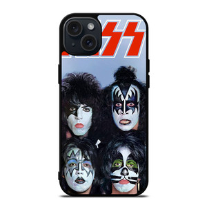 ROCK AND ROLL BAND KISS iPhone 15 Plus Case Cover