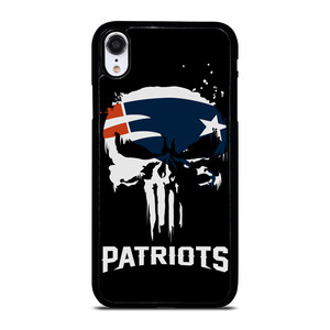 THE PUNISHER X NEW ENGLAND PATRIOTS NFL FOOTBALL iPhone XR Case Cover THE PUNISHER X NEW ENGLAND PATRIOTS NFL FOOTBALL iPhone XR Case Cover