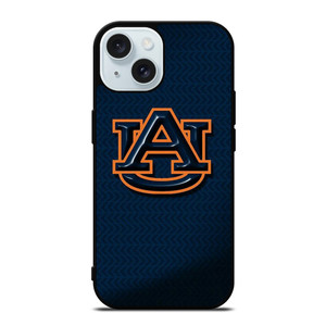 AUBRUN TIGERS FOOTBALL UNIVERSITY TEAM LOGO BLUE iPhone 15 Case Cover AUBRUN TIGERS FOOTBALL UNIVERSITY TEAM LOGO BLUE iPhone 15 Case Cover