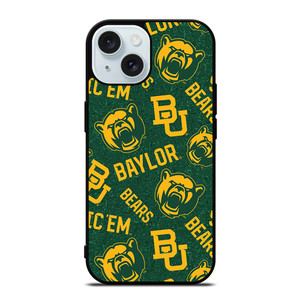 BAYLOR BEARS LOGO BASKETBALL UNIVERSITY TEAM iPhone 15 Case Cover