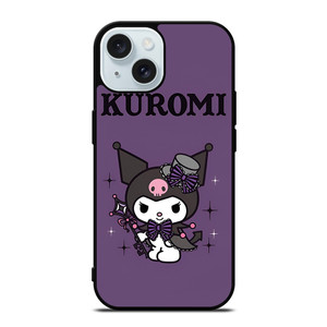 CARTOON KUROMI CAT iPhone 15 Case Cover
