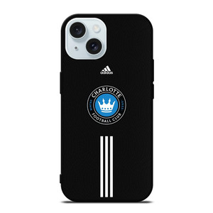 CHARLOTTE FOOTBALL CLUB MLS SOCCER TEAM ADIDAS iPhone 15 Case Cover