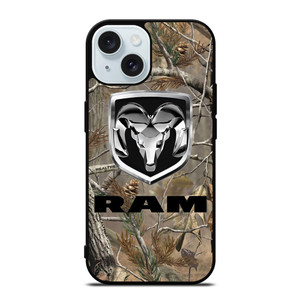 DODGE RAM TRUCK LOGO CAMO iPhone 15 Case Cover DODGE RAM TRUCK LOGO CAMO iPhone 15 Case Cover