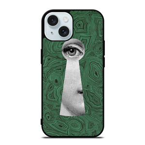 FORNASETTI MALACHITE EYE KEY iPhone 15 Case Cover