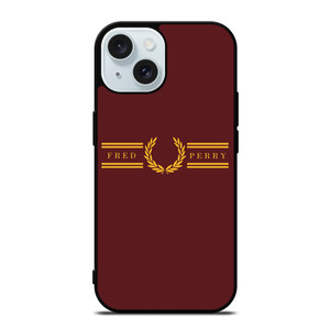 FRED PERRY LONDON LOGO iPhone 15 Case Cover