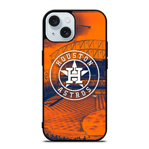 HOUSTON ASTROS ICON MLB BASEBALL TEAM LOGO iPhone 15 Case Cover