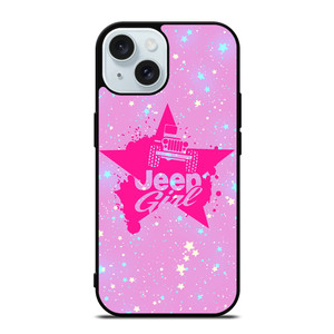 JEEP GIRL STAR LOGO iPhone 15 Case Cover