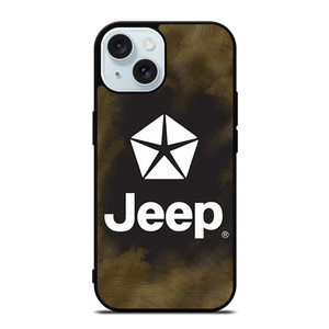 JEEP LOGO OFF ROAD CAR ICON iPhone 15 Case Cover