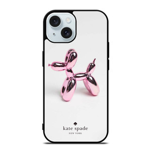 KATE SPADE NEW YORK LOGO DOG BALLOON iPhone 15 Case Cover
