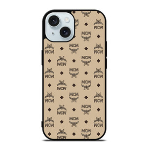 MCM MICHAEL CROMER MUNICH LOGO ICONS iPhone 15 Case Cover