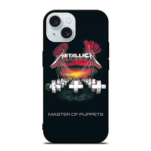 METALLICA MASTER OF PUPPETS ALBUM POSTER iPhone 15 Case Cover