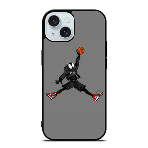 MILES MORALES SPIDERMAN SPIDER VERSE AIR JORDAN NIKE iPhone 15 Case Cover