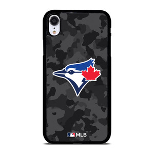 TORONTO BLUE JAYS BASEBALL BLACK CAMO iPhone XR Case Cover TORONTO BLUE JAYS BASEBALL BLACK CAMO iPhone XR Case Cover