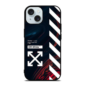 OFF WHITE LOGO MARBLE NIKE iPhone 15 Case Cover OFF WHITE LOGO MARBLE NIKE iPhone 15 Case Cover