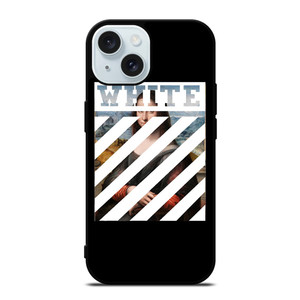 OFF WHITE LOGO MONALISA ICON iPhone 15 Case Cover