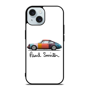 PAUL SMITH LOGO PORSCHE CAR iPhone 15 Case Cover PAUL SMITH LOGO PORSCHE CAR iPhone 15 Case Cover