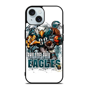 PHILADELPHIA EAGLES LOGO FOOTBALL TEAM ICON iPhone 15 Case Cover