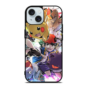 POKEMON POCKET MONSTERS CARTOON iPhone 15 Case Cover POKEMON POCKET MONSTERS CARTOON iPhone 15 Case Cover
