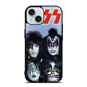 ROCK AND ROLL BAND KISS iPhone 15 Case Cover