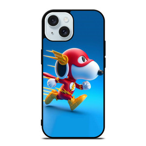 SNOOPY THE PEANUTS THE FLASH iPhone 15 Case Cover