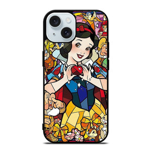 SNOW WHITE DISNEY PRINCESS MOZAIC ART iPhone 15 Case Cover