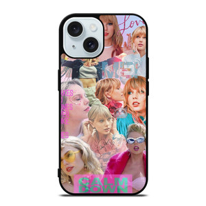 TAYLOR SWIFT COLLAGE ALBUM COVER iPhone 15 Case Cover