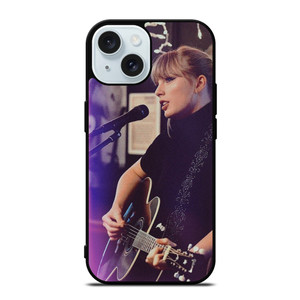 TAYLOR SWIFT LIVE WITH GUITAR iPhone 15 Case Cover