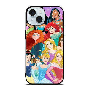 THE DISNEY PRINCESS CARTOON iPhone 15 Case Cover