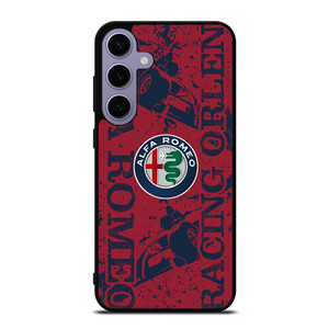 ALFA ROMEO LOGO ART CAR ICON Samsung Galaxy S24 Plus Case Cover ALFA ROMEO LOGO ART CAR ICON Samsung Galaxy S24 Plus Case Cover