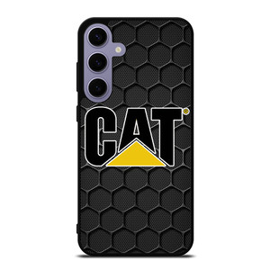 CATERPILLAR CAT TRACTOR LOGO HEXA METAL Samsung Galaxy S24 Plus Case Cover CATERPILLAR CAT TRACTOR LOGO HEXA METAL Samsung Galaxy S24 Plus Case Cover