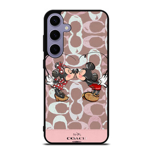 COACH NEW YORK LOGO MICKEY MINNIE MOUSE DISNEY KISS Samsung Galaxy S24 Plus Case Cover COACH NEW YORK LOGO MICKEY MINNIE MOUSE DISNEY KISS Samsung Galaxy S24 Plus Case Cover
