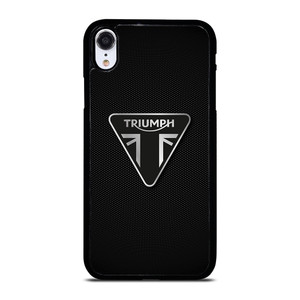 TRIUMPH CARBON FIBER iPhone XR Case Cover