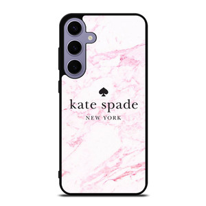 KATE SPADE NEW YORK LOGO PINK MARBLES Samsung Galaxy S24 Plus Case Cover