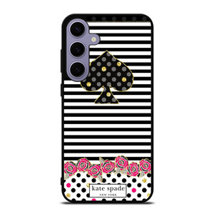 KATE SPADE NEW YORK LOGO STRIPES POLKADOTS Samsung Galaxy S24 Plus Case Cover KATE SPADE NEW YORK LOGO STRIPES POLKADOTS Samsung Galaxy S24 Plus Case Cover